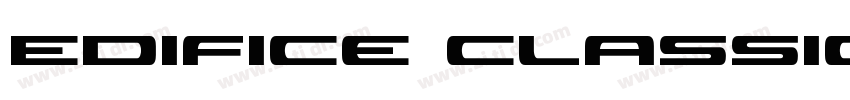 Edifice Classic字体转换